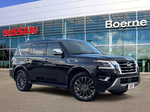 Super Black 2024 Nissan Armada Platinum 4WD