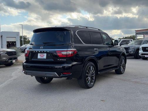 Super Black 2024 Nissan Armada Platinum 4WD