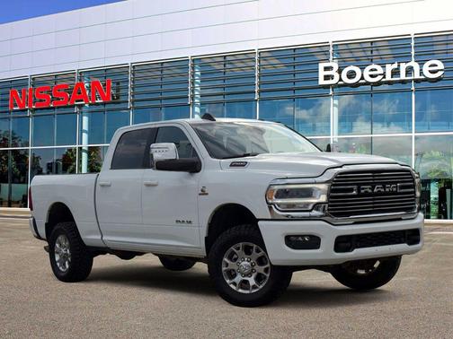 Bright White Clearcoat 2024 RAM 2500 Laramie Crew Cab 4x4 6'4' Box