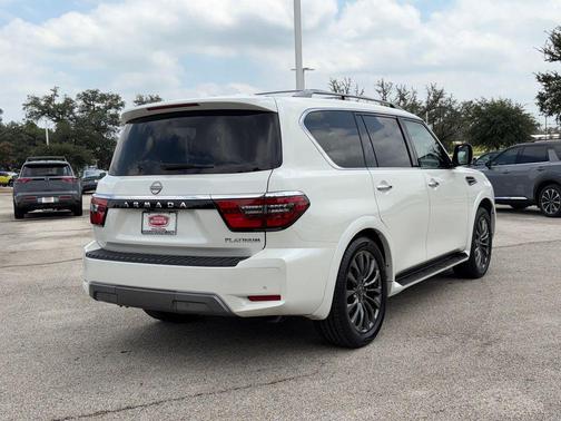 Aspen White Tricoat 2024 Nissan Armada Platinum 2WD