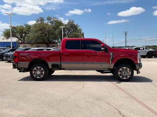 RAPID RED 2023 Ford F-250 King Ranch