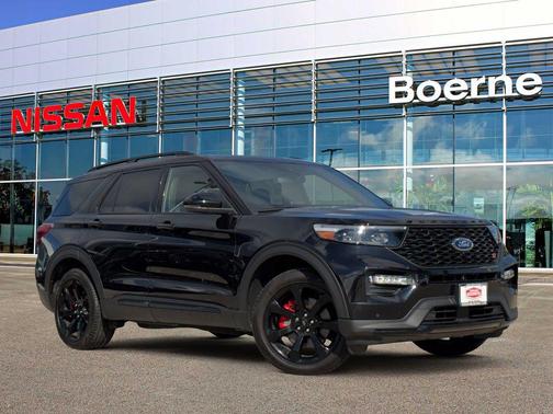 AGATE BLACK METALLIC 2023 Ford Explorer ST