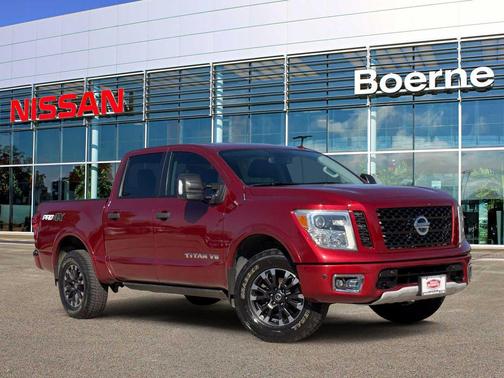 Cayenne Red Metallic 2019 Nissan Titan PRO-4X
