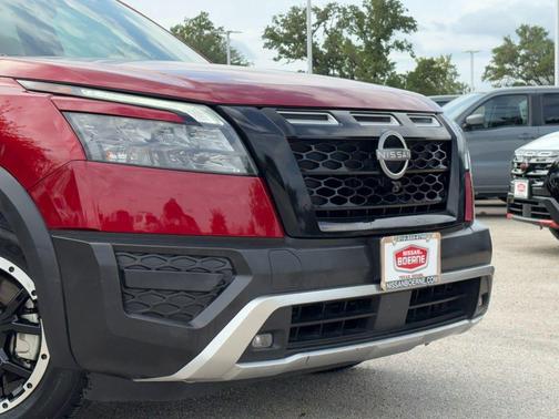 Scarlet Ember Tintcoat 2023 Nissan Pathfinder Rock Creek 4WD