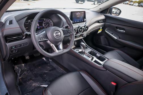 Atlantic Gray Metallic 2025 Nissan Sentra SR