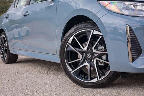 Atlantic Gray Metallic 2025 Nissan Sentra SR