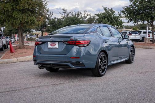 Atlantic Gray Metallic 2025 Nissan Sentra SR