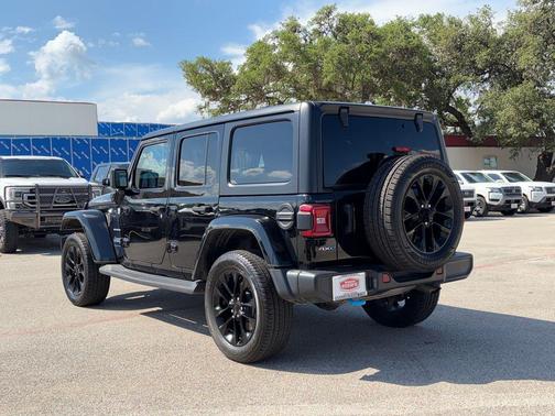 Black Clearcoat 2023 Jeep Wrangler 4xe Sahara