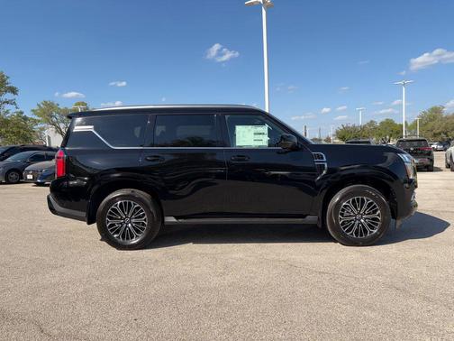 Super Black 2026 Nissan Armada Platinum