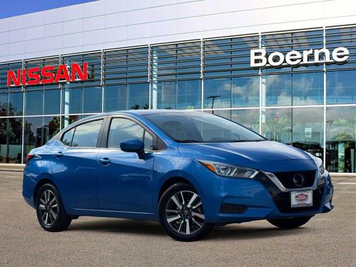 Electric Blue Metallic 2021 Nissan Versa 1.6 SV
