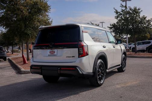 Aspen White Tricoat 2026 Nissan Armada PRO-4X