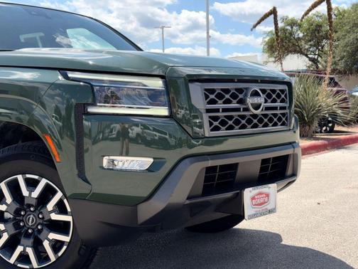 Tactical Green Metallic 2024 Nissan Frontier SL