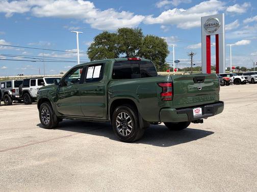 Tactical Green Metallic 2024 Nissan Frontier SL