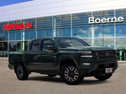 Tactical Green Metallic 2024 Nissan Frontier SL