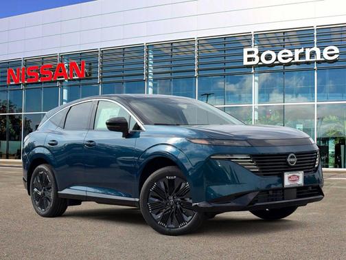 Aurora Blue Pearl Metallic/Super Black 2026 Nissan Murano Platinum