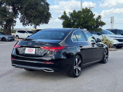 Black 2025 Mercedes-Benz C-Class C 300 4MATIC