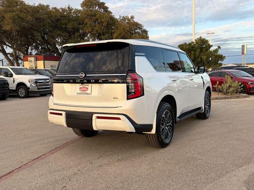 Aspen White Tricoat 2026 Nissan Armada SL