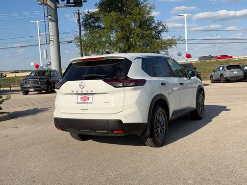 Glacier White 2025 Nissan Rogue S