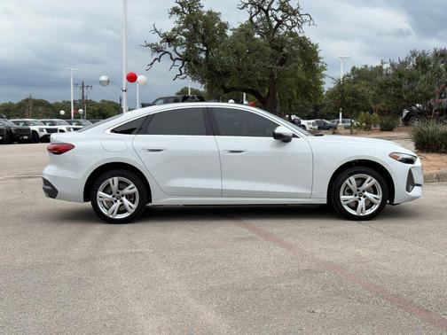 Glacier White 2025 Audi A5 Premium Plus TFSI quattro S tronic
