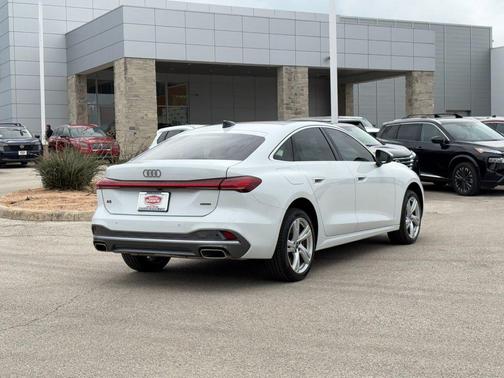 Glacier White 2025 Audi A5 Premium Plus TFSI quattro S tronic