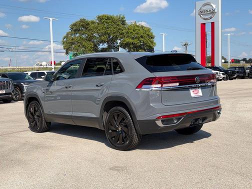 Gray 2024 Volkswagen Atlas Cross Sport 2.0T SE w/Technology