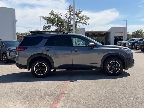 Gun Metallic 2025 Nissan Pathfinder Rock Creek 4WD