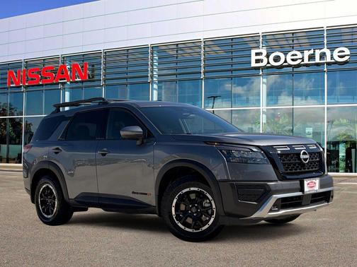 Gun Metallic 2025 Nissan Pathfinder Rock Creek 4WD