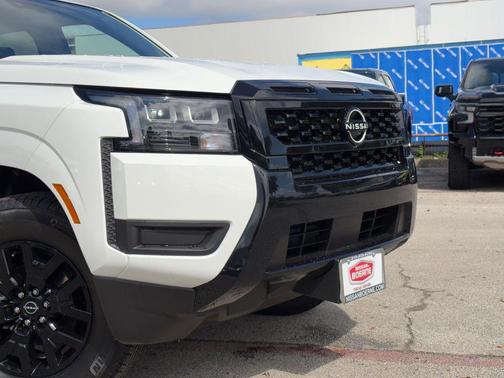 Glacier White 2026 Nissan Frontier SV