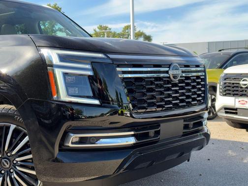 Super Black 2026 Nissan Armada Platinum Reserve