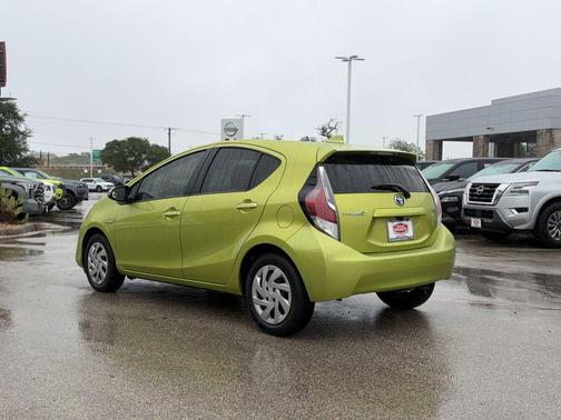 Electric Lime Metallic 2015 Toyota Prius c Two