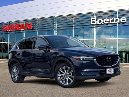 Deep Crystal Blue Mica 2021 Mazda CX-5 Grand Touring