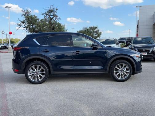 Deep Crystal Blue Mica 2021 Mazda CX-5 Grand Touring