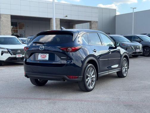 Deep Crystal Blue Mica 2021 Mazda CX-5 Grand Touring