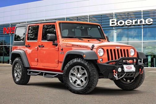 Sunset Orange Pearlcoat 2015 Jeep Wrangler Unlimited Rubicon