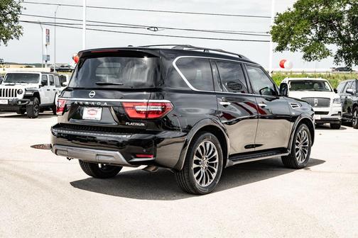 Super Black 2022 Nissan Armada Platinum 2WD