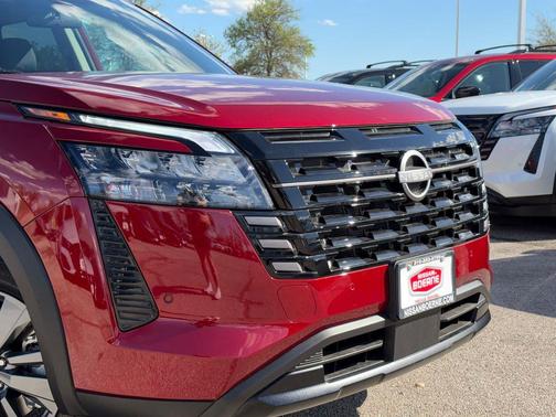 Scarlet Ember Tintcoat 2026 Nissan Pathfinder SV