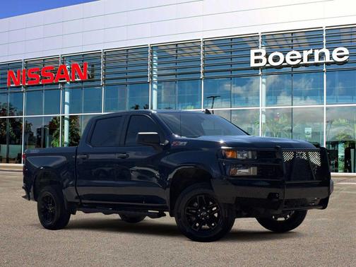 Blue Metallic 2021 Chevrolet Silverado 1500 Custom Trail Boss