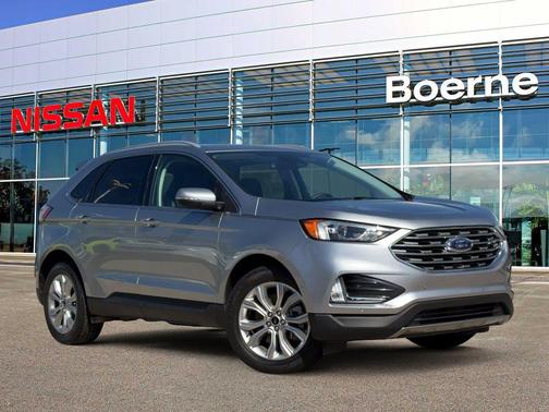 ICONIC SILVER 2023 Ford Edge Titanium