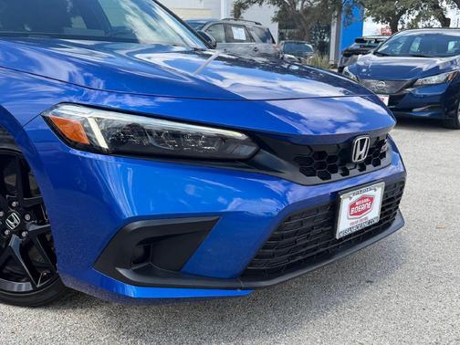 Aegean Blue Metallic 2024 Honda Civic Si Base