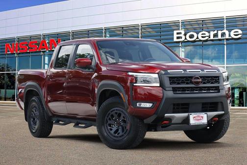 Cardinal Red Metallic Tricoat 2025 Nissan Frontier PRO-4X