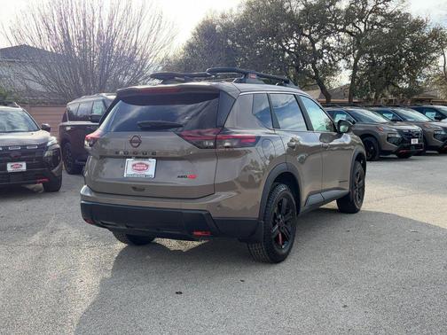 Baja Storm Metallic 2026 Nissan Rogue Rock Creek