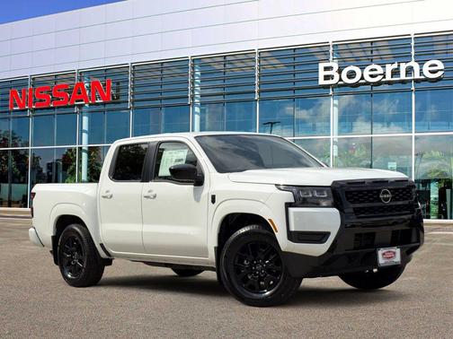 Glacier White 2026 Nissan Frontier SV
