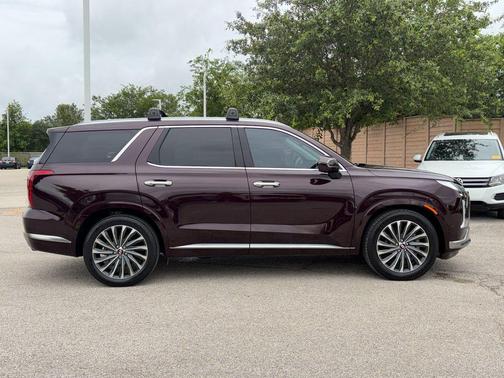 Sierra Burgundy 2024 Hyundai PALISADE Calligraphy