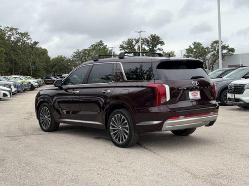 Sierra Burgundy 2024 Hyundai PALISADE Calligraphy