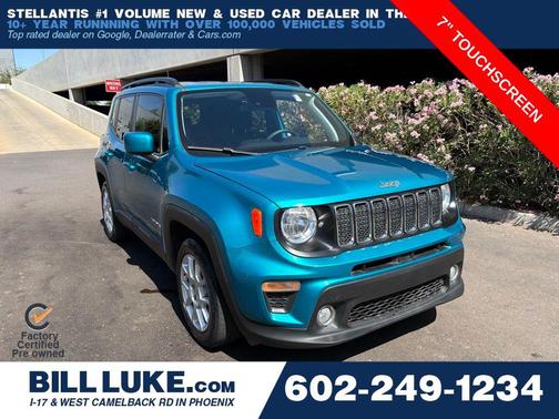 Bikini Metallic Clearcoat 2021 Jeep Renegade Latitude