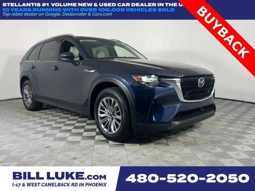 Deep Crystal Blue Mica 2024 Mazda CX-90 PHEV Preferred