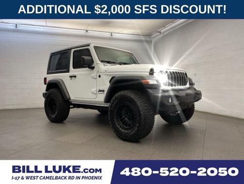 Bright White Clearcoat 2026 Jeep Wrangler Sport