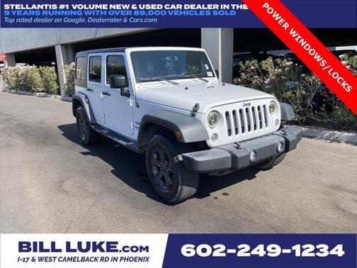2017 Jeep Wrangler Unlimited Sport