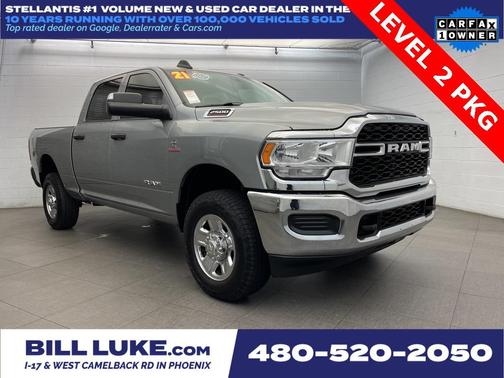 2021 RAM 2500 Tradesman Crew Cab 4x4 6'4' Box