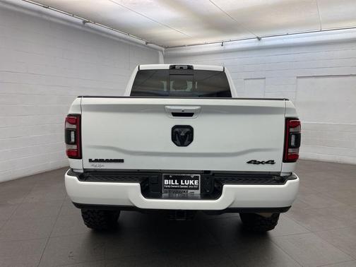 Bright White Clearcoat 2022 RAM 3500 Laramie Mega Cab 4x4 6'4' Box